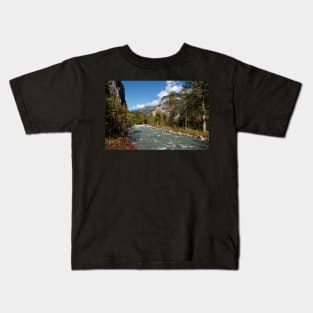 Between the Soaring Peaks Kids T-Shirt